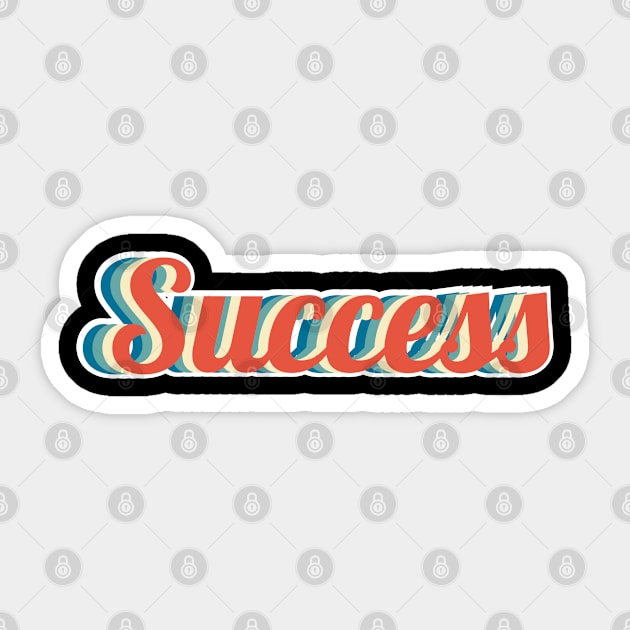 success Sticker by FIFTY CLOTH